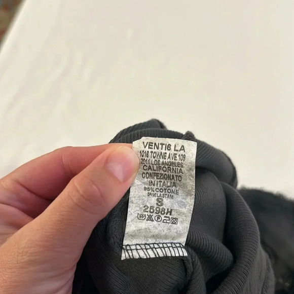 Venti6 Rib Tank Top sequin detail small EUC - Picture 4 of 4